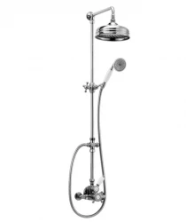 Huber Victorian Thermostatische Doucheset Chroom-Goud 590.VT21H.CA