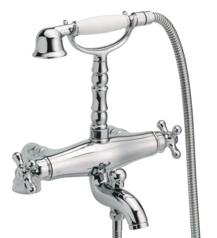 Huber Croisette Badmengkraan met thermostaat Goud 1154961872