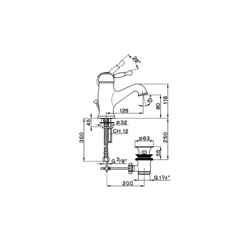 Cisal Arcana Royal Wastafelmengkraan RVS AY0005102A