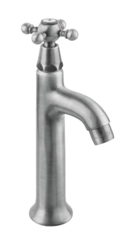 PB klassieke fonteinkraan met sterknop koud water RVS 1208855552