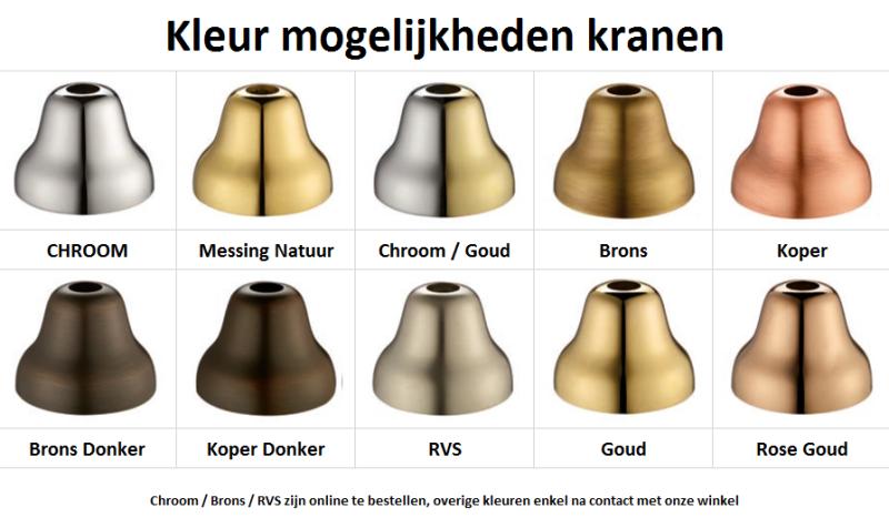 PB klassieke Bad Doucheset opbouw met regendouche sterknoppen chroom 1208855862