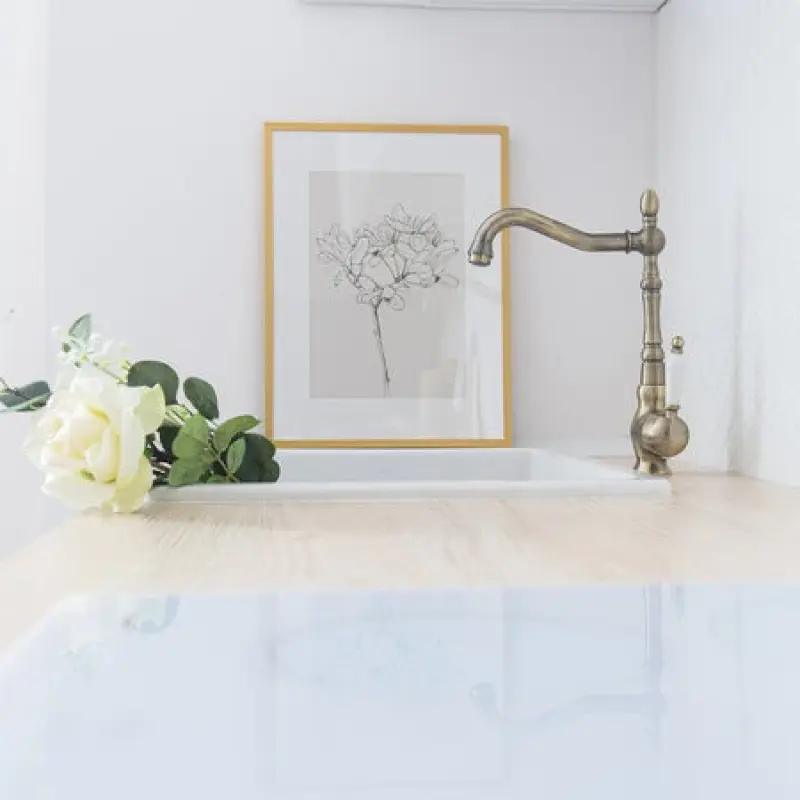 Aquadesign Marseille klassieke keukenmengkraan brons