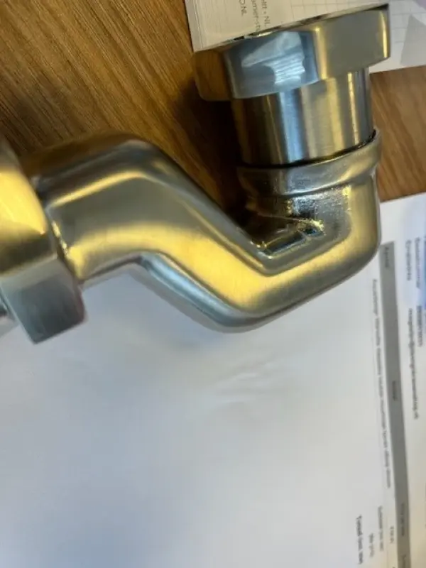 OUTLET PB badafvoer met ketting voor vrijstaand bad RVS 1208676992