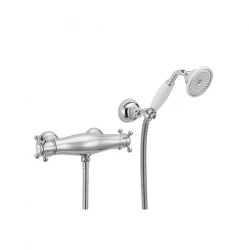Huber Victorian Thermostatische Douchekraan met handdouche Goud VTD010102G