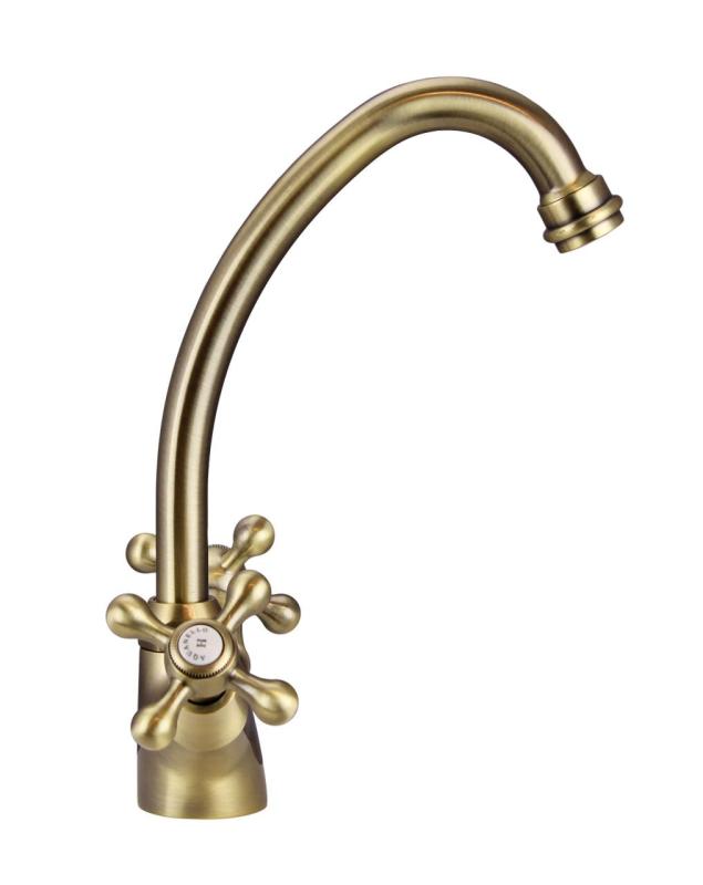 Aquanello Heritage Ascot Klassieke Keuken Nostalgische Keukenkraan Brons BN-4004-HA