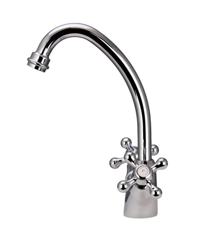 Aquanello Heritage Ascot Klassieke Keuken Nostalgische Keukenkraan Chroom CR-4004-HA