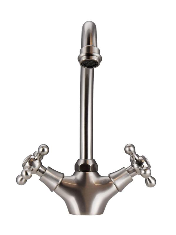 Aquanello Heritage Ascot Klassieke Keuken Nostalgische Keukenkraan RVS NB-4004-HA