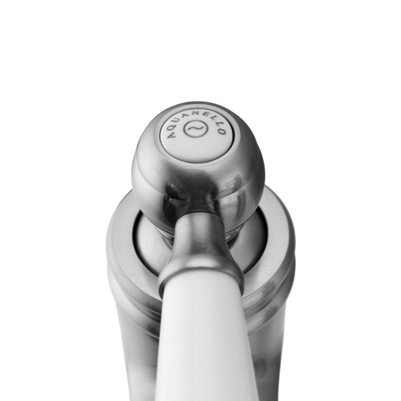 Aquanello Heritage Manor Klassieke Nostalgische Wastafelmengkraan RVS NB-1001-HM