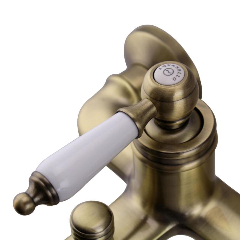 Aquanello Heritage Manor Klassieke Badmengkraan Brons BN-3001-HM